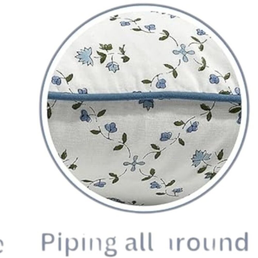 Set of 2 Decorative Vintage Farmhouse Print Square 20" x 20" Throw Pillow Covers - Picture 9 of 9